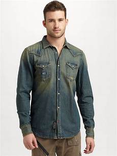 Men Jean Shirts